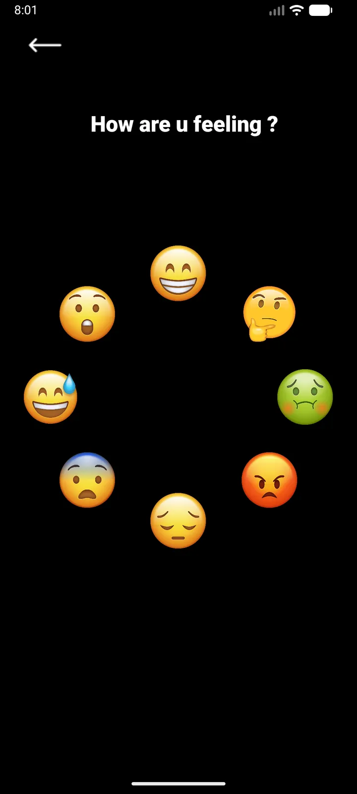The mood feed